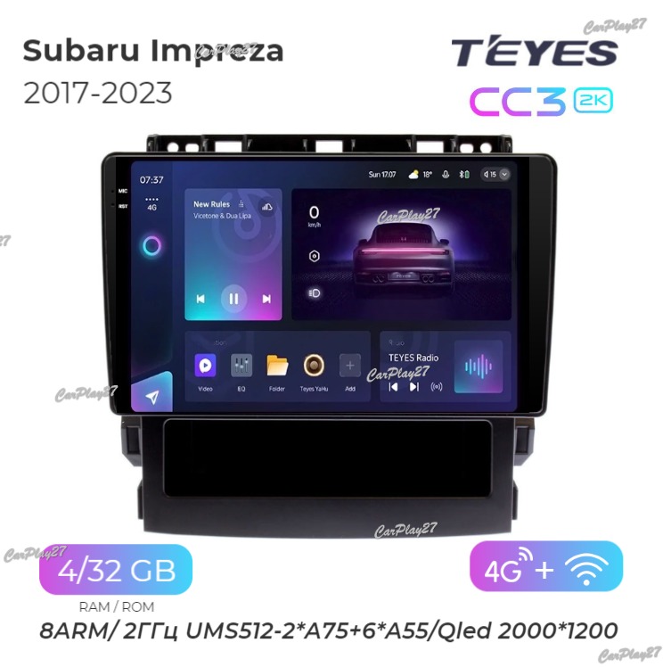 Магнитола штатная