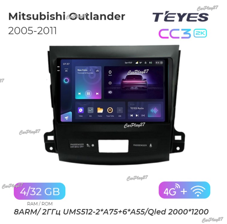 Магнитола штатная