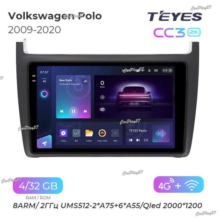 Магнитола штатная