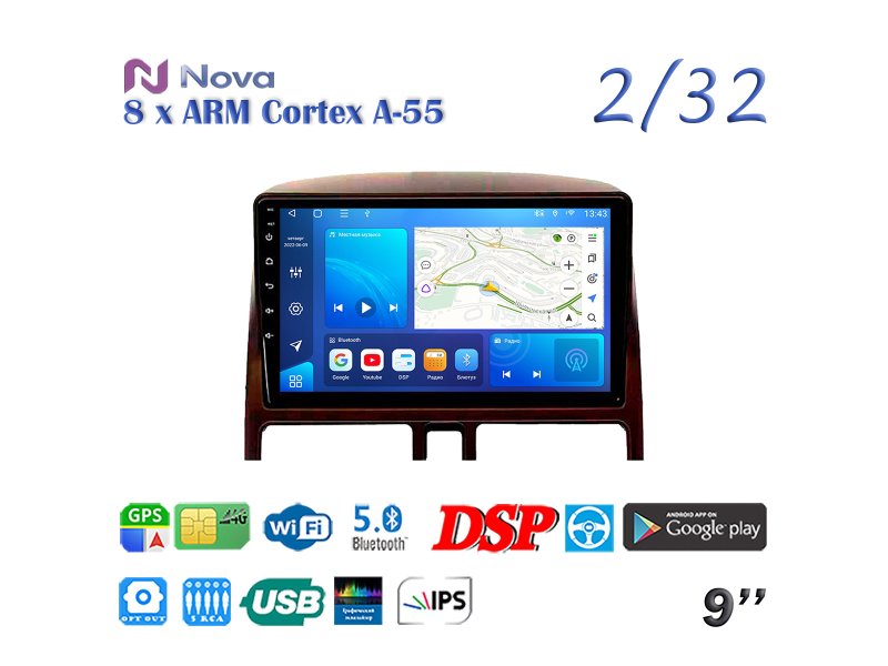 Магнитола штатная