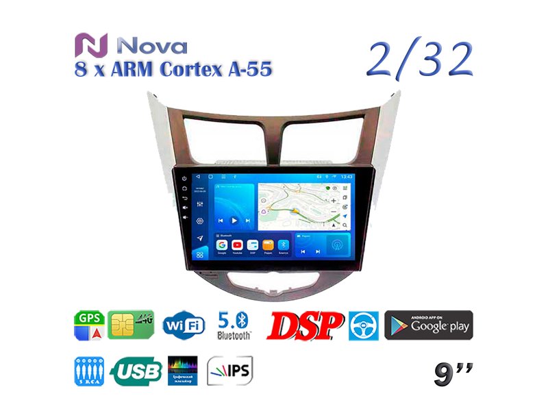 Магнитола штатная