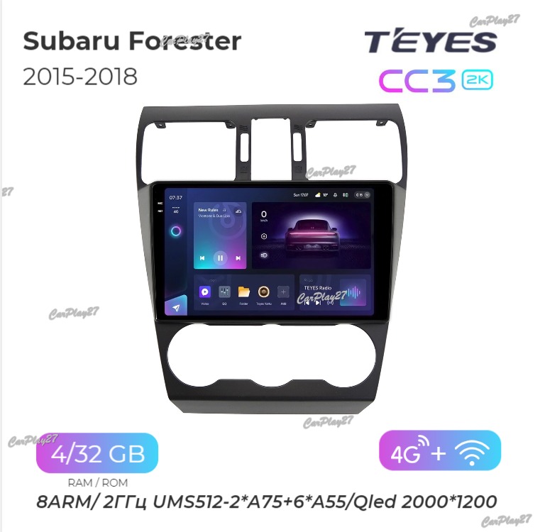 Магнитола штатная