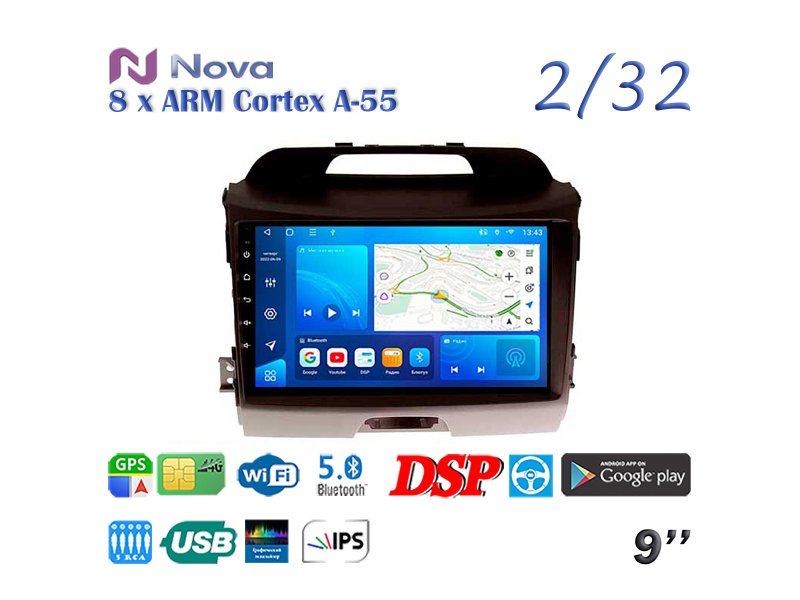 Магнитола штатная