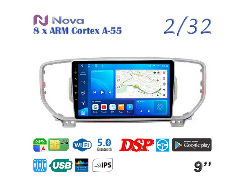 Магнитола штатная