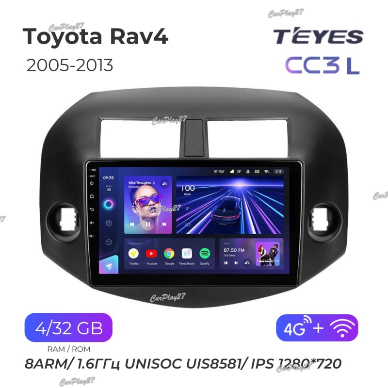 Магнитола штатная