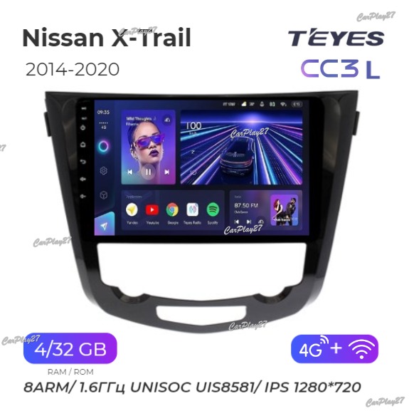 Магнитола штатная