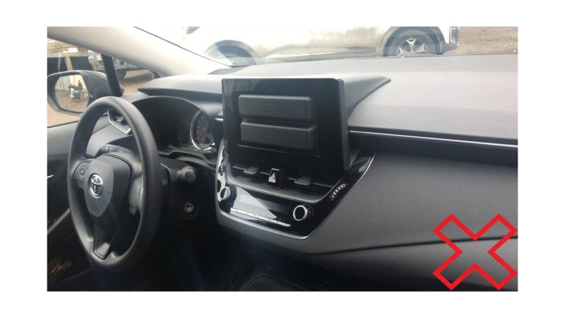 Переходная рамка магнитолы