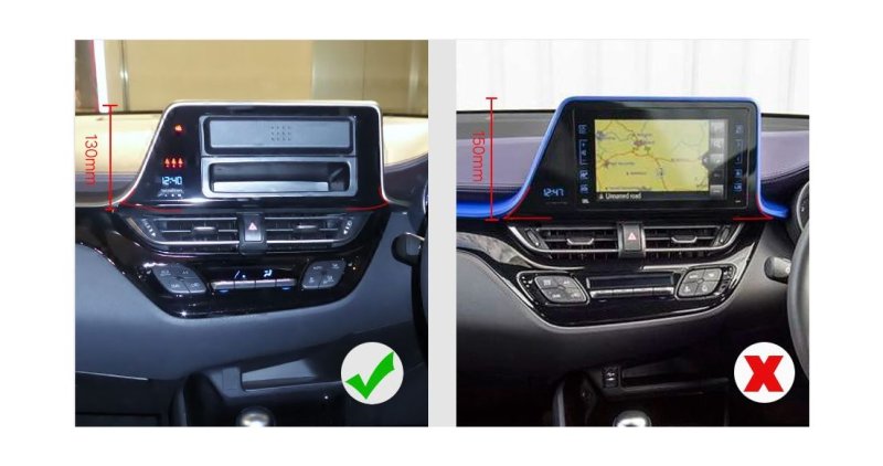 Переходная рамка магнитолы