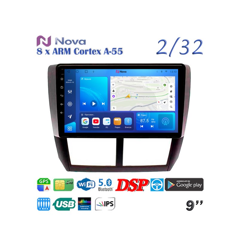 Магнитола штатная