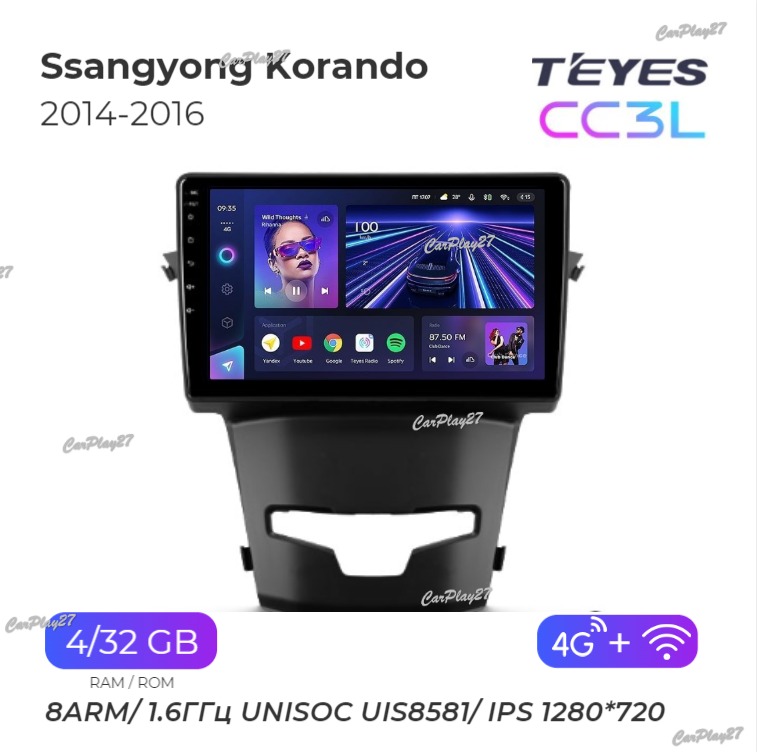 Магнитола штатная