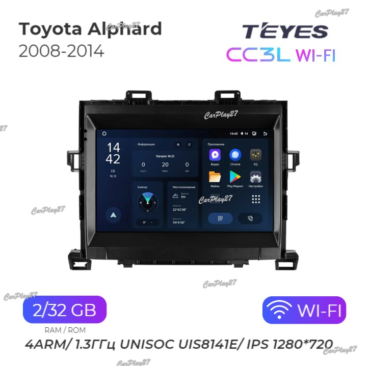 Магнитола штатная